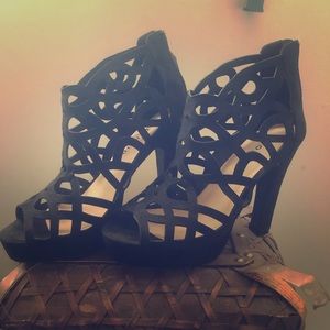 💫Torrid💫 scrappy sexy heel 8.5 wide